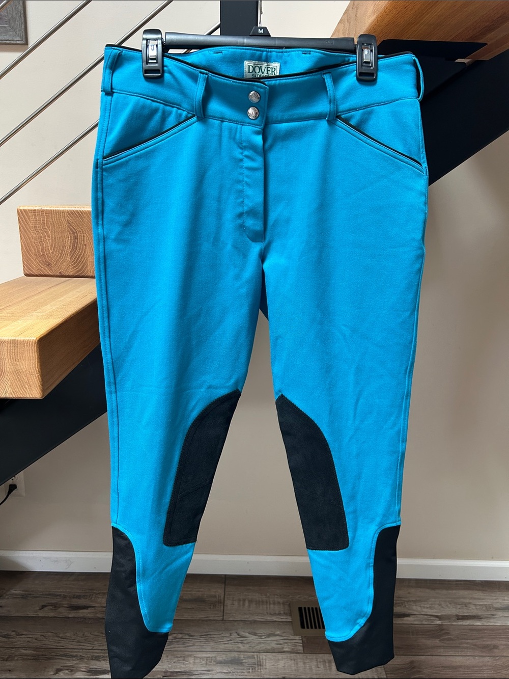 Dover Saddlery Women's Teal Riding Breeches